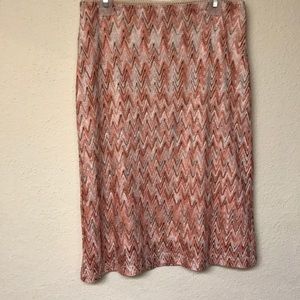 Adorably patterned pencil skirt